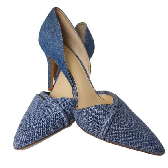 Vince Camuto Women's Adeilia Jean Blue /Indigo Shoes Size 8.5 M - Picture 10 of 11